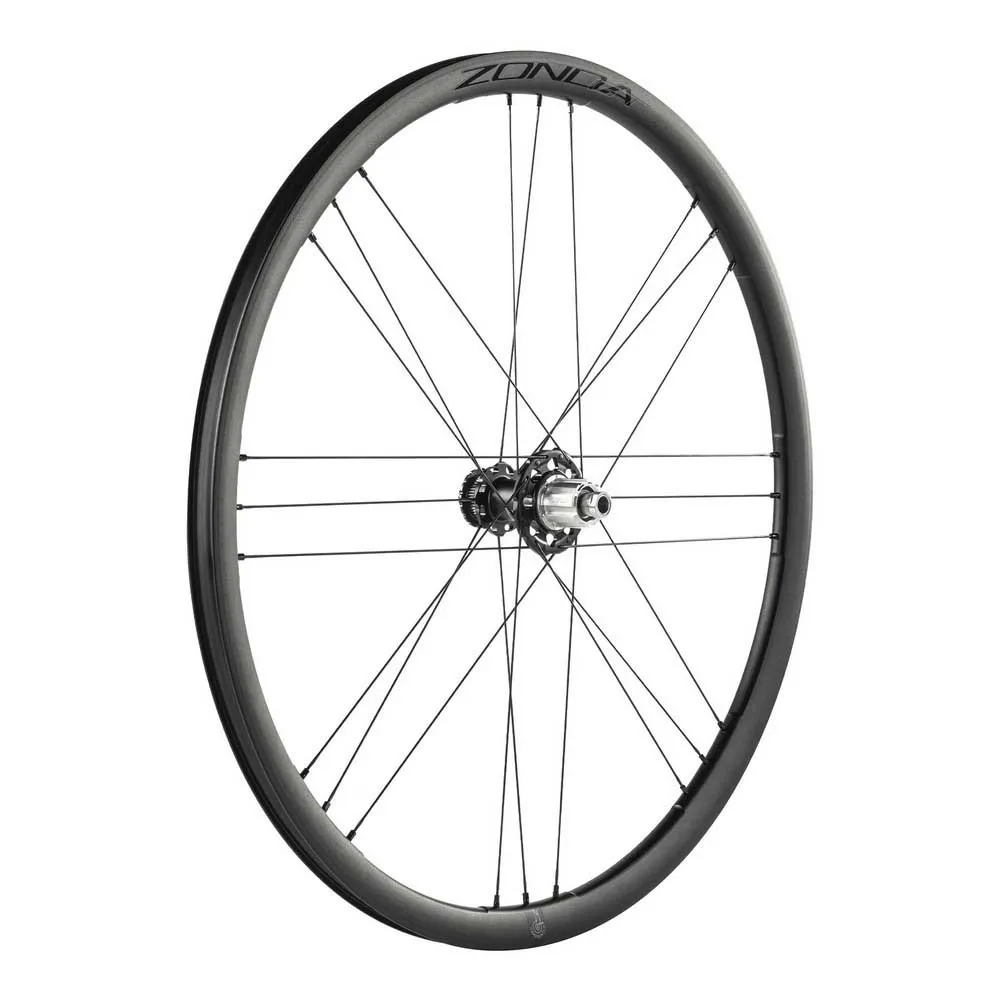 Campagnolo Zonda Gt Db 2wf C23 Disc Tubeless Framhjul För Landsvägscykel, Black, 12 x 100mm Campagnolo Zonda Gt Db 2wf C23 Disc Tubeless Framhjul För Landsvägscykel, Black, 12 x 100mm