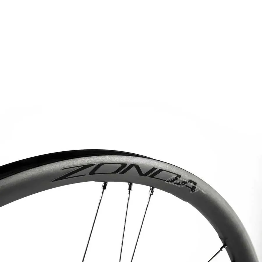 Campagnolo Zonda Gt Db 2wf C23 Disc Tubeless Framhjul För Landsvägscykel, Black, 12 x 100mm Campagnolo Zonda Gt Db 2wf C23 Disc Tubeless Framhjul För Landsvägscykel, Black, 12 x 100mm