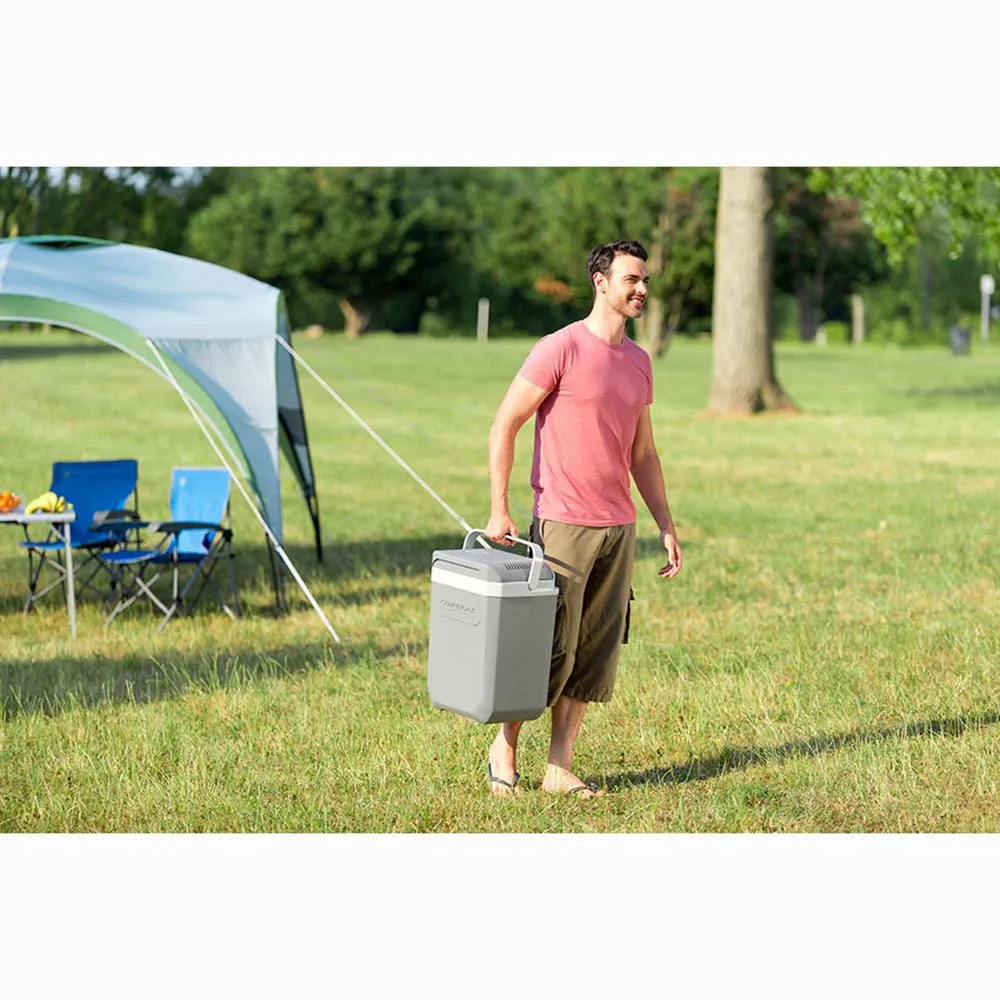 Campingaz Electric Powerbox Plus 28l Styv Bärbar Kylbox, Grey, One Size