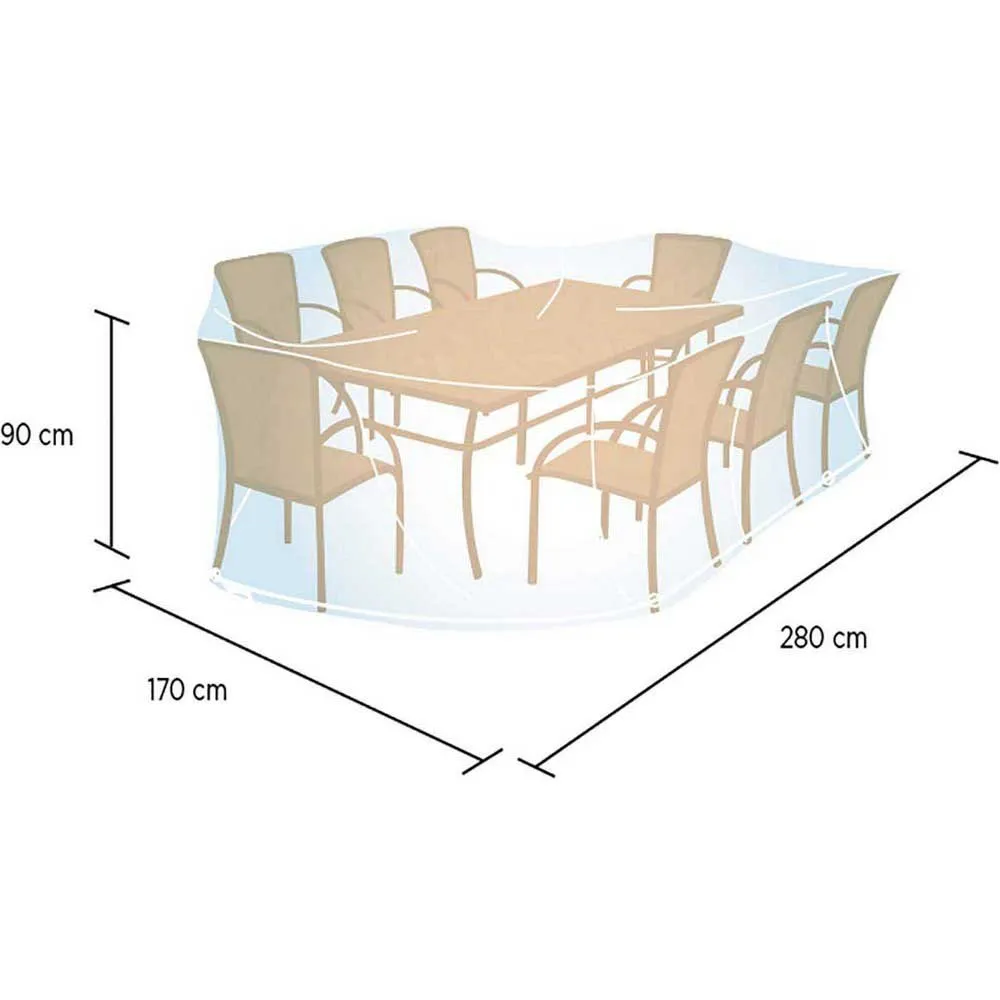 Campingaz Rektangulär/oval Xl, Grey, 90 x 280 x 170cm