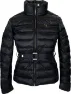 Canada Snow Women's Meg Down Jacket Waist Belt, Black