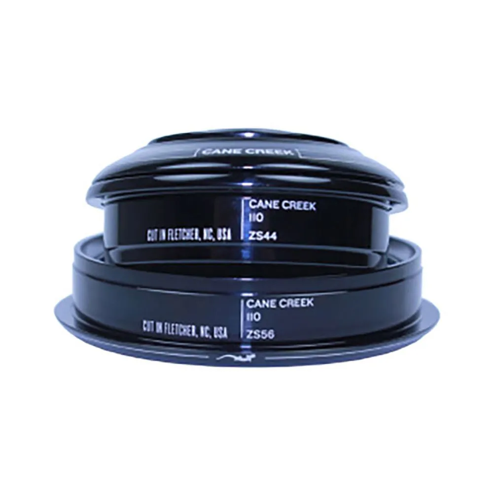 Cane Creek 110 Series Zs44/28.6/h8 Zs56/40 Semi-integrerat Headset, Black, One Size