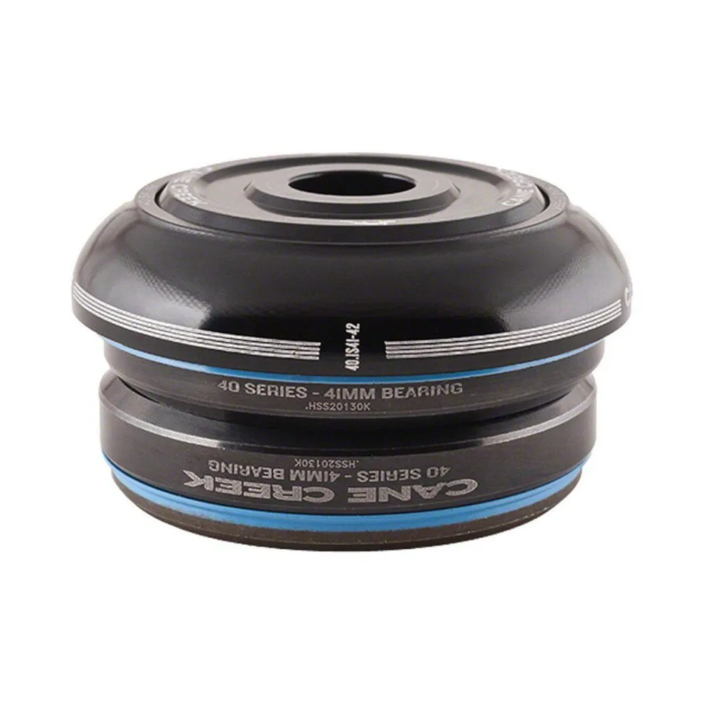 Cane Creek 40-series Is41-28.6 Is41-30 Integrerat Styrlager, Black / blue, One Size Cane Creek 40-series Is41-28.6 Is41-30 Integrerat Styrlager, Black / blue, One Size