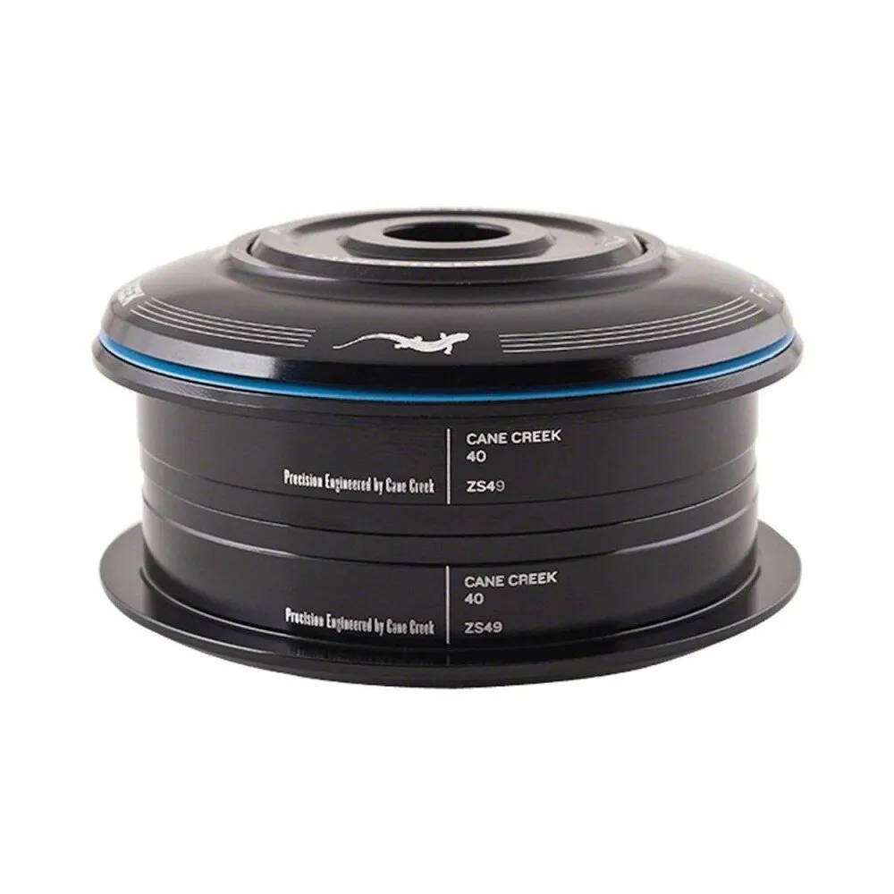 Cane Creek 40-series Zs49-28.6 Zs49-30 Integrerat Styrlager, Black / blue, One Size Cane Creek 40-series Zs49-28.6 Zs49-30 Integrerat Styrlager, Black / blue, One Size