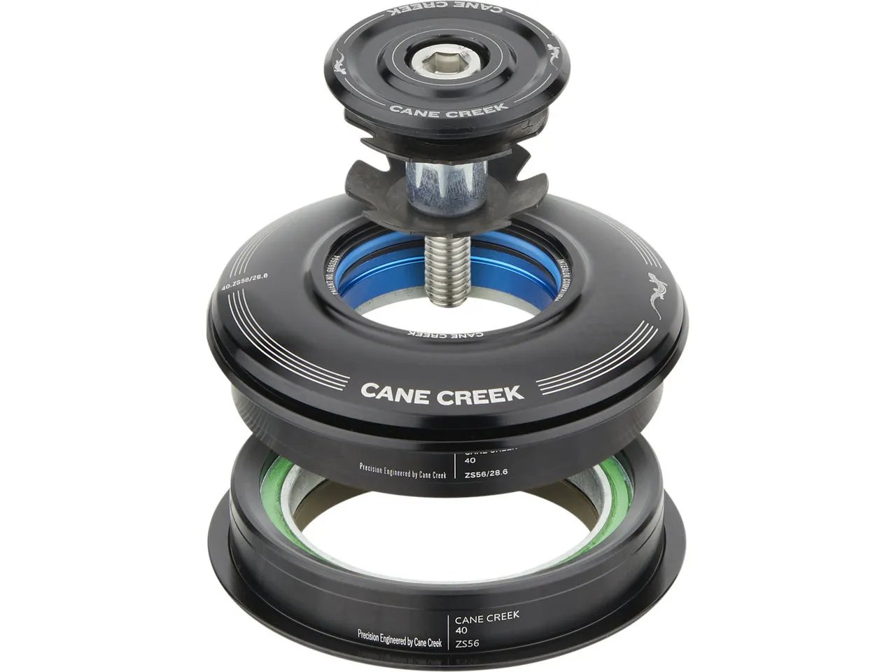 Cane Creek 40er ZS56/28,6 - ZS56/40 Steuersatz, Black, One Size