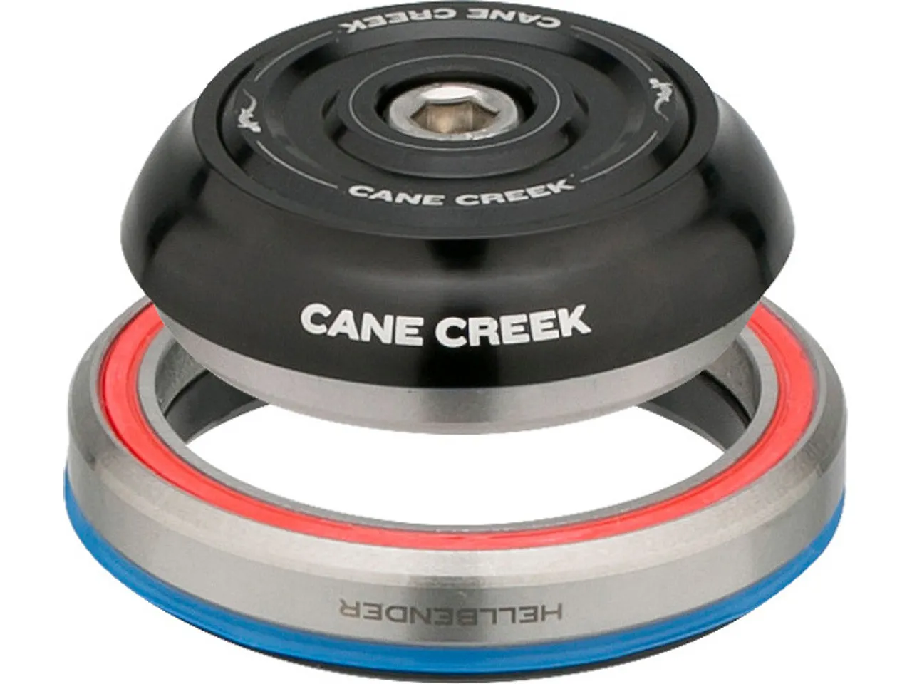 Cane Creek Hellbender 70 IS41/28,6 - IS52/40 Steuersatz, Black, One Size