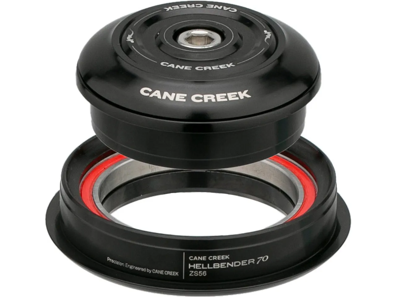 Cane Creek Hellbender 70 ZS44/28,6 - ZS56/40 Steuersatz, Black, One Size