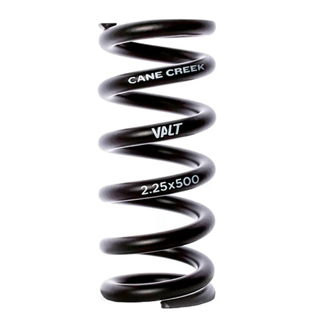Cane Creek Valt Superligero Steel 2.25x550 Mm Stötdämparfjäder, Black, 550lbs Cane Creek Valt Superligero Steel 2.25x550 Mm Stötdämparfjäder, Black, 550lbs