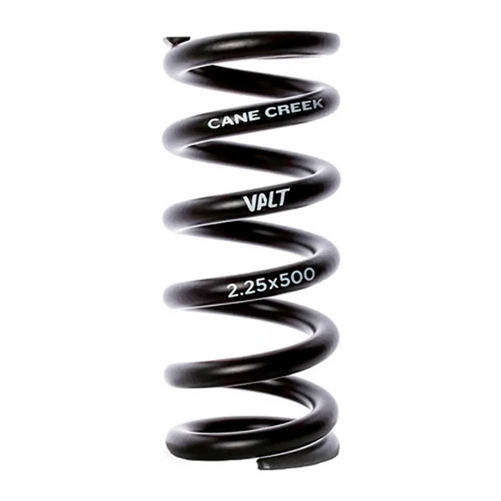 Cane Creek Valt Superligero Steel 2.25x600 Mm Stötdämparfjäder, Black, 600lbs Cane Creek Valt Superligero Steel 2.25x600 Mm Stötdämparfjäder, Black, 600lbs