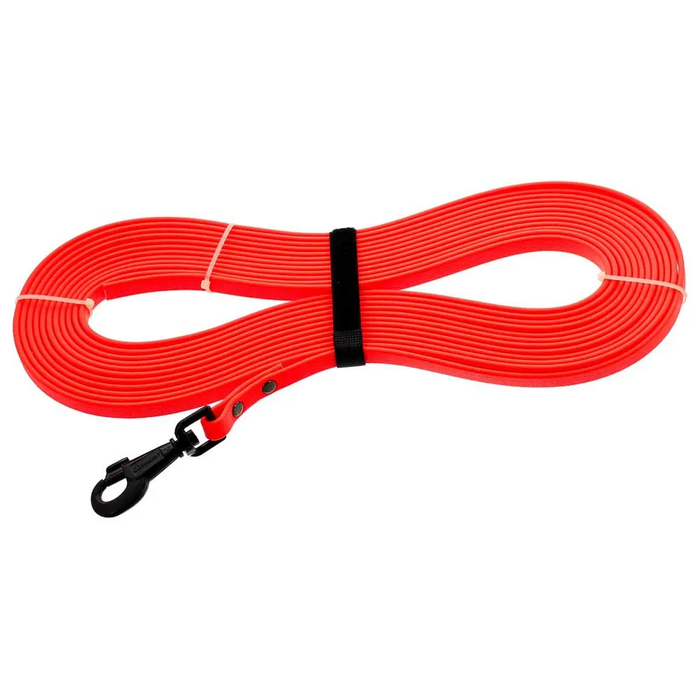 Canihunt Long Extreme Eco Hundkoppel, Orange, 13mm