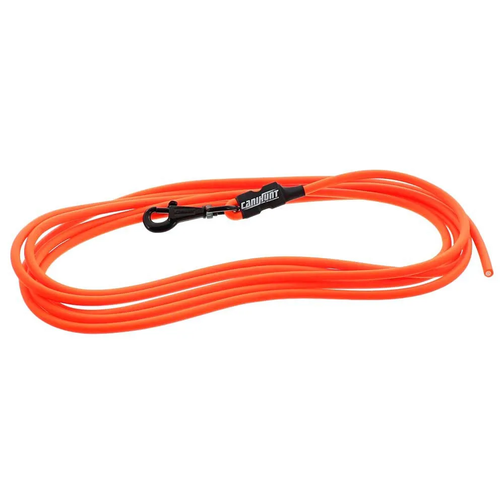 Canihunt Long Xtreme Round 5 M Hundkoppel, Orange, 8mm