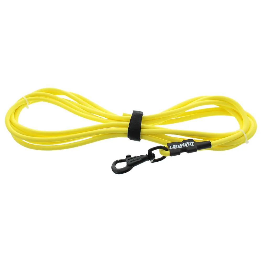 Canihunt Xtreme Round 5 M Hundkoppel, Yellow, 8mm