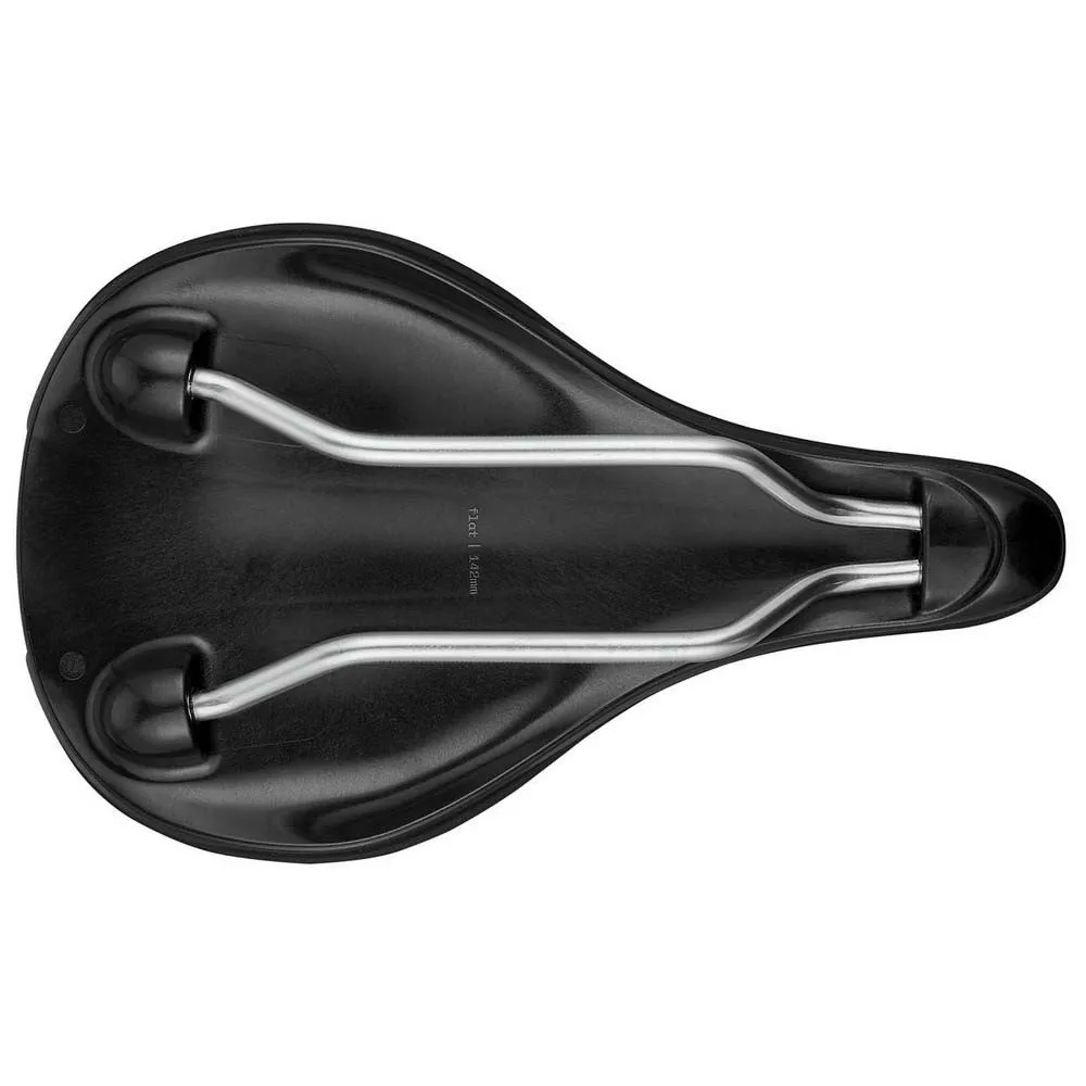 Cannondale Line S Cromo Flat Cykelsadel, Black, 142mm