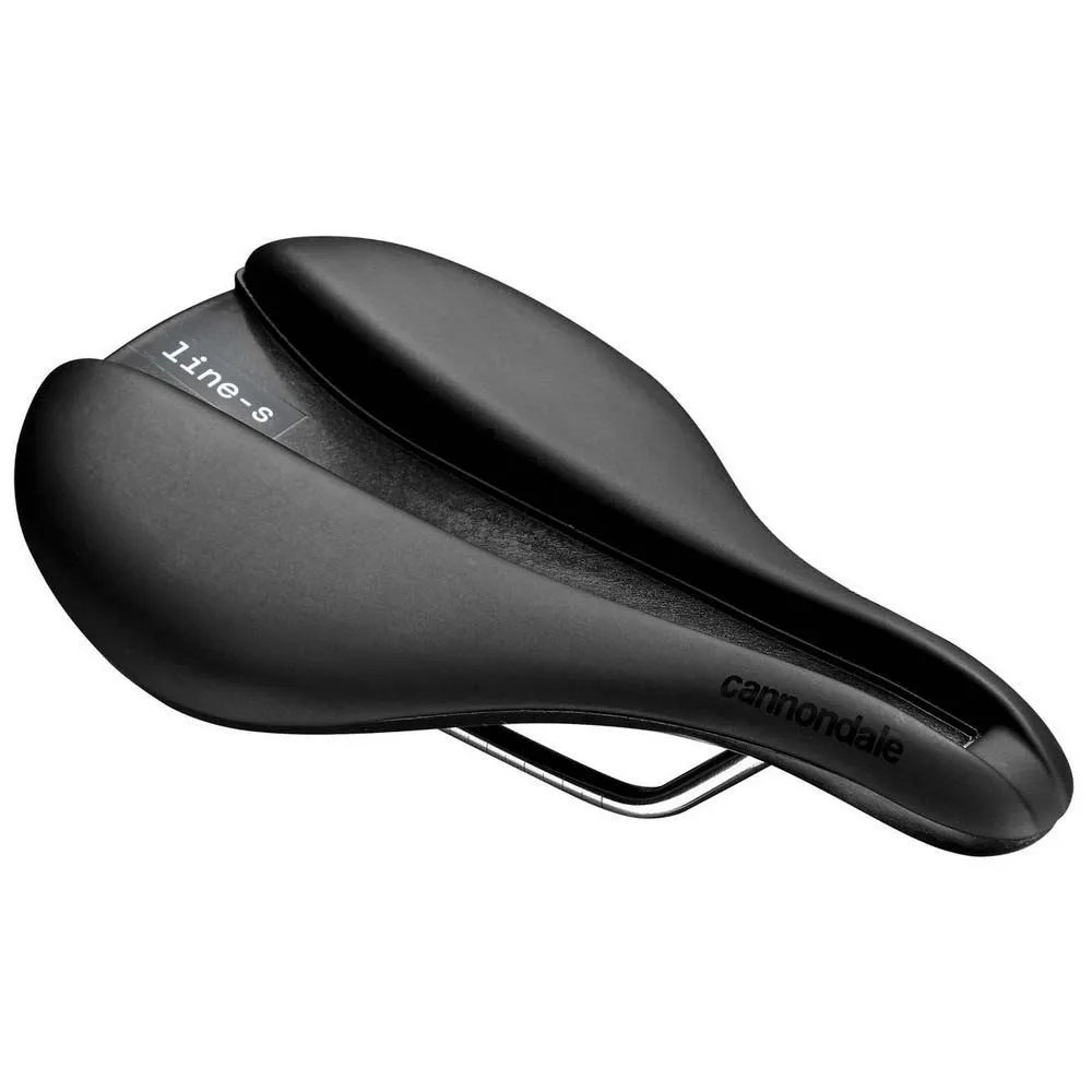 Cannondale Line S Ti Flat Cykelsadel, Black, 142mm
