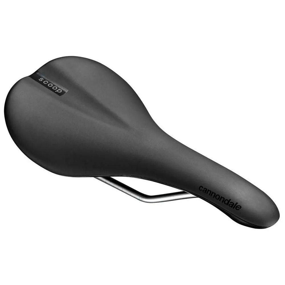 Cannondale Scoop Cromo Shallow Cykelsadel, Black, 142mm