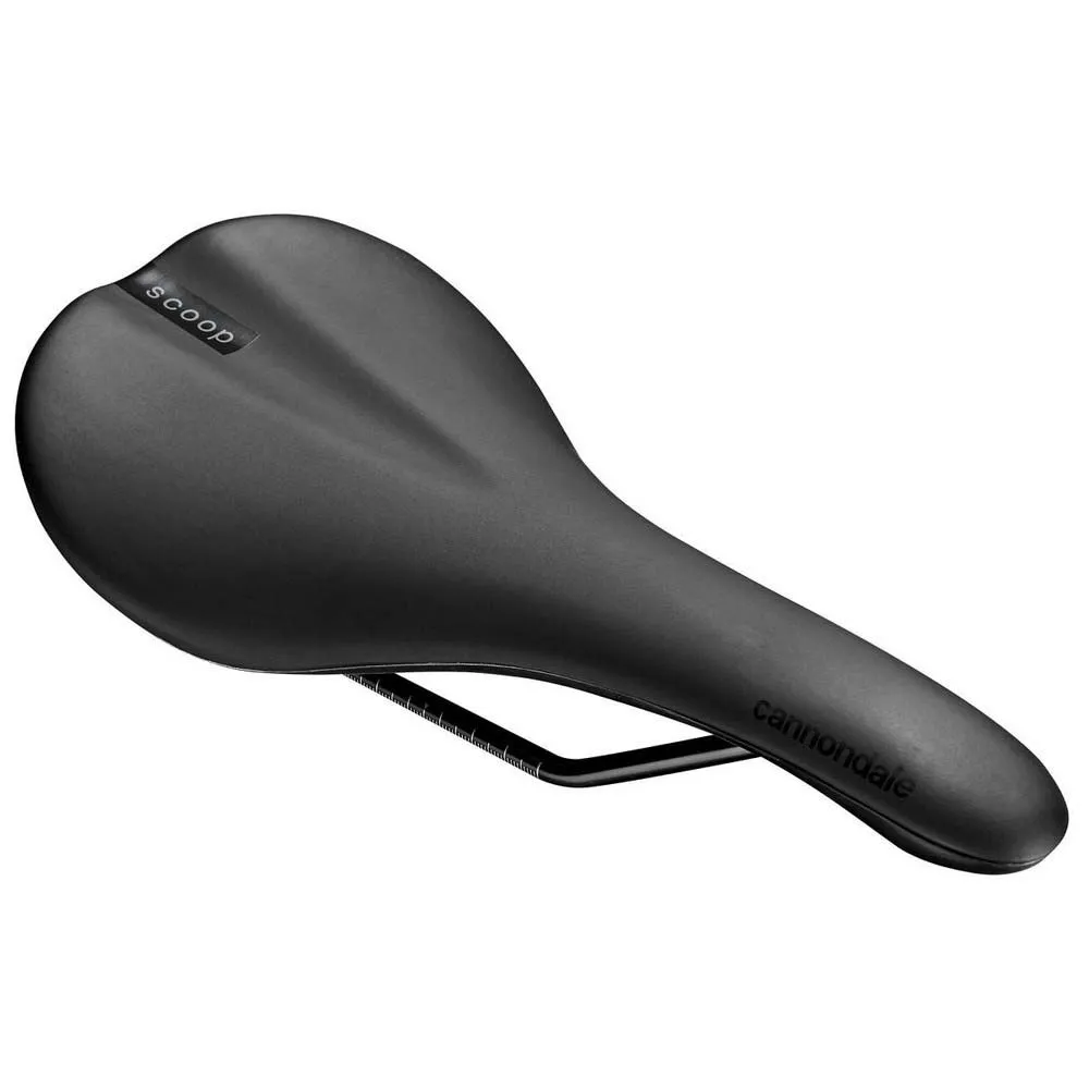 Cannondale Scoop Steel Shallow Cykelsadel, Black, 142mm