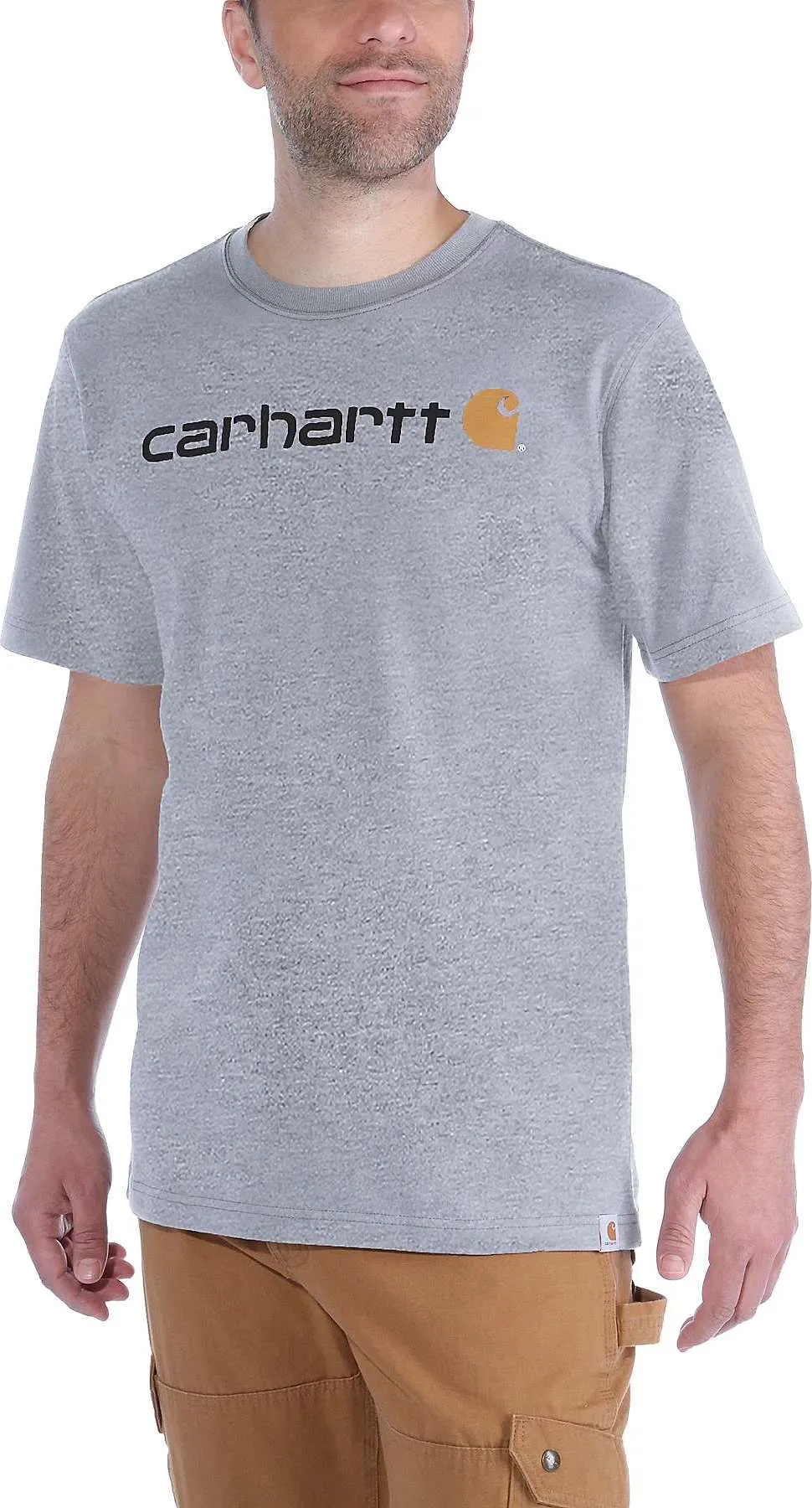 Carhartt Men's Core Logo T-Shirt Short Sleeve Carhartt Men's Core Logo T-Shirt Short Sleeve
