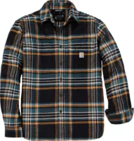 Carhartt Men's Flannel Long-Sleeve Plaid Shirt Carhartt Men's Flannel Long-Sleeve Plaid Shirt