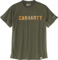 Carhartt Men's Force Flex Block Logo T-Shirt S/S Carhartt Men's Force Flex Block Logo T-Shirt S/S
