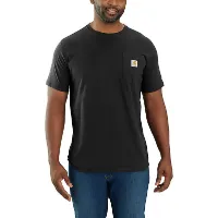 Carhartt Men's Force Relaxed Fit Midweight Short-Sleeve Pocket T-Shirt Carhartt Men's Force Relaxed Fit Midweight Short-Sleeve Pocket T-Shirt