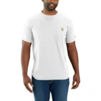 Carhartt Men's Force Relaxed Fit Midweight Short-Sleeve Pocket T-Shirt Carhartt Men's Force Relaxed Fit Midweight Short-Sleeve Pocket T-Shirt