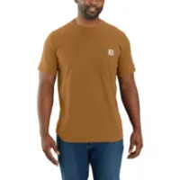 Carhartt Men's Force Relaxed Fit Midweight Short-Sleeve Pocket T-Shirt Carhartt Men's Force Relaxed Fit Midweight Short-Sleeve Pocket T-Shirt