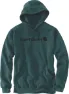Carhartt Men's Signature Logo Hooded Sweatshirt