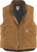 Carhartt Men's V01 Insulated Rib Collar Vest Carhartt Men's V01 Insulated Rib Collar Vest