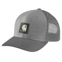 Carhartt Twill Mesh-Back Logo Patch Cap Carhartt Twill Mesh-Back Logo Patch Cap