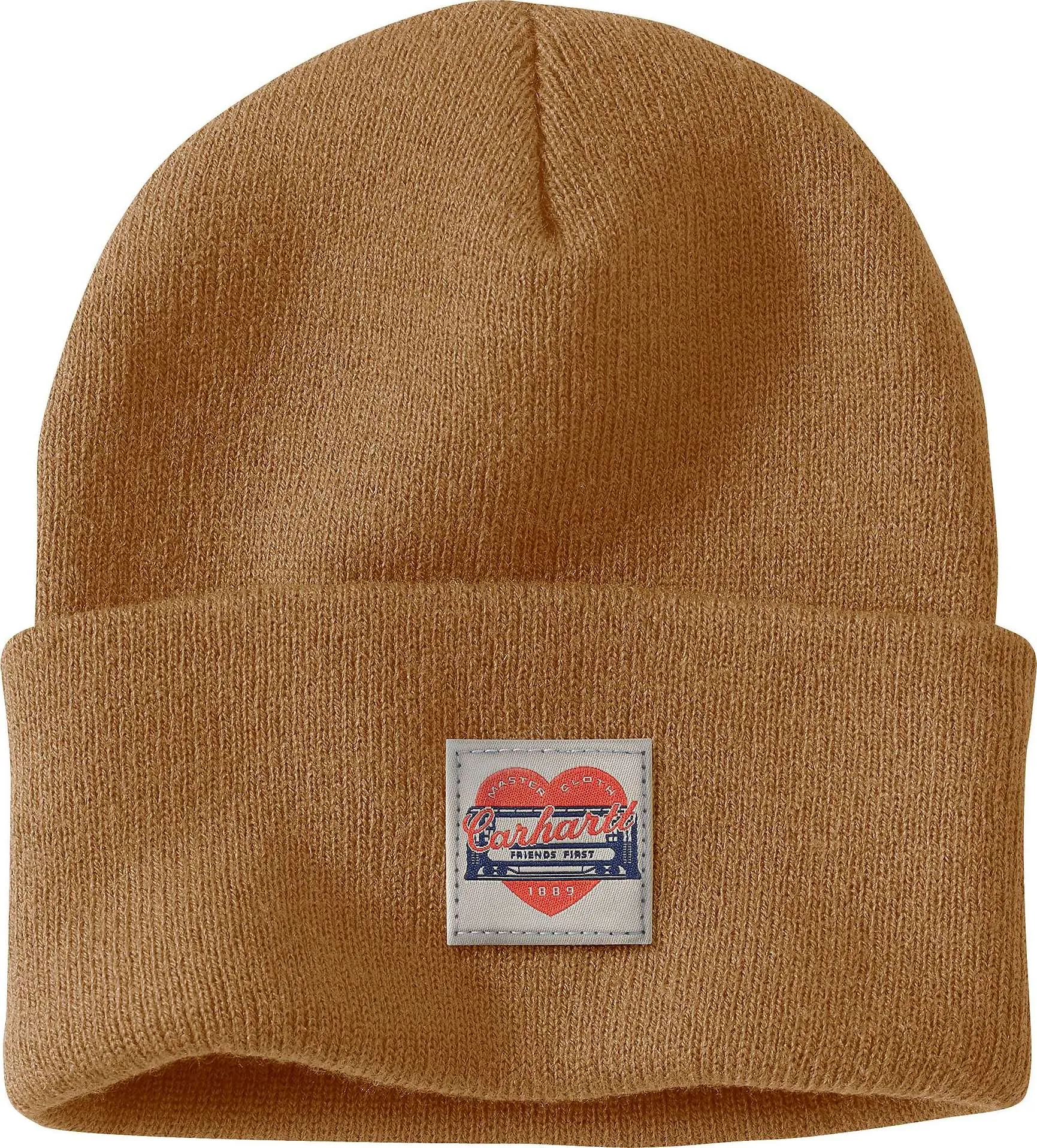 Carhartt Women's Knit Heart Patch Beanie Carhartt Women's Knit Heart Patch Beanie