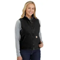 Carhartt Women's Sherpa Lined Mock Neck Vest Carhartt Women's Sherpa Lined Mock Neck Vest