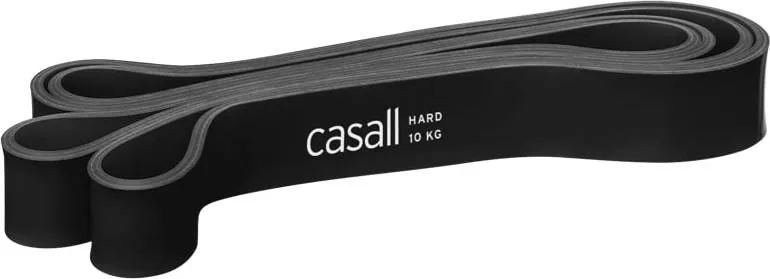 Casall Long Rubber Band Hard, Black, One Size