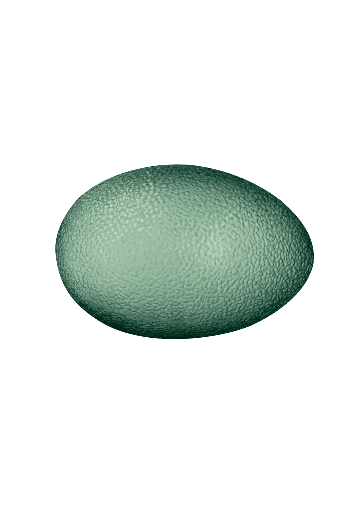 Casall Oval Power Grip Ball, Dark Teal, One Size