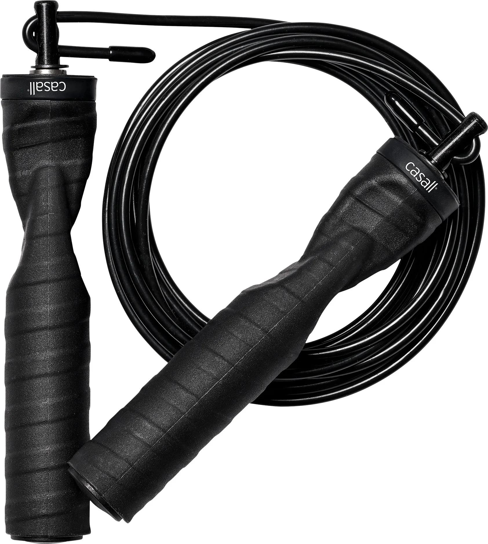 Casall Steel Wire Speed Rope, Black, One Size