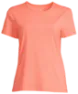 Casall Women's Iconic Tee, Pale Coral