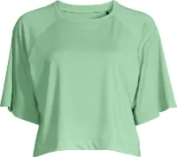 Casall Women's Laser Mesh Crop Tee