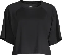 Casall Women's Laser Mesh Crop Tee Casall Women's Laser Mesh Crop Tee