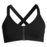 Casall Women's Scuba Zip Bikini Top, Black, 34