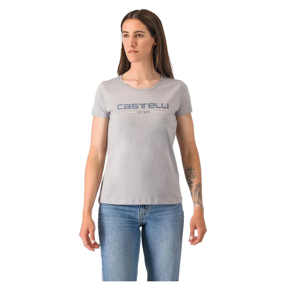 Castelli ´76 T-shirt Med Korta ärmar, Grey, S