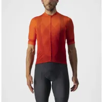 Castelli A Tutta kortärmad cykeltröja Fiery Red herr