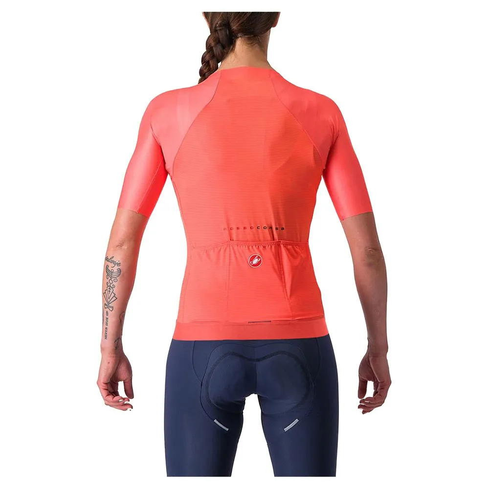 Castelli Aero Pro 7.0 Korta ärmar Cykeltröja