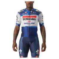 Castelli Aero Race 6.1 Soudal Quick-step 2023 Korta ärmar Cykeltröja Castelli Aero Race 6.1 Soudal Quick-step 2023 Korta ärmar Cykeltröja
