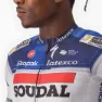 Castelli Aero Race 6.1 Soudal Quick-step 2023 Korta ärmar Cykeltröja, Dark blue / white