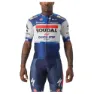 Castelli Aero Race 6.1 Soudal Quick-step 2023 Korta ärmar Cykeltröja, Dark blue / white