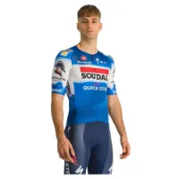 Castelli Aero Race 7.0 Soudal Quick-step 2024 Korta ärmar Cykeltröja Castelli Aero Race 7.0 Soudal Quick-step 2024 Korta ärmar Cykeltröja