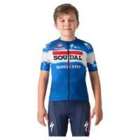 Castelli Aero Soudal Quick-step 2024 Korta ärmar Cykeltröja Castelli Aero Soudal Quick-step 2024 Korta ärmar Cykeltröja