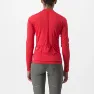 Castelli Anima 4 Dam LS Tröja, Röd