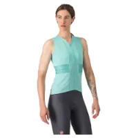 Castelli Anima 4 Sleeveles Cykeltröja Dam, Light Black/Ivory Castelli Anima 4 Sleeveles Cykeltröja Dam, Light Black/Ivory