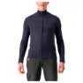 Castelli Armando Sweatshirt Med Dragkedja, Savile blue, M