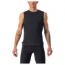 Castelli Bandito Wool Ärmlös Baslager, Black